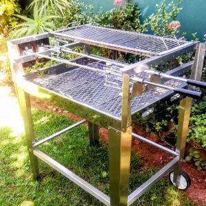 Stainless steel 304 grade Double Rotisserie