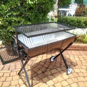 CLA Half Drum Adjustable Braai