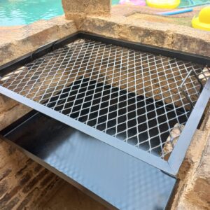 Basic Mild Steel Braai Grid and Ashpan