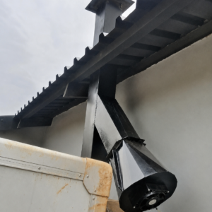 Chimney With Extractor Fan