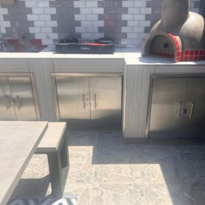 Outside Stainless Doors Side By Side